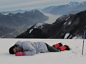 Salita invernale al Rifugio Magnolini, Monte Alto, Pian de la Palù, Pian del Termeen e Monte Pora il 27 febbraio 2010 - FOTOGALLERY